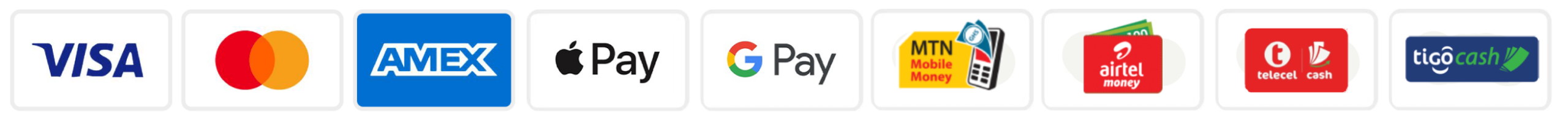 payment logos